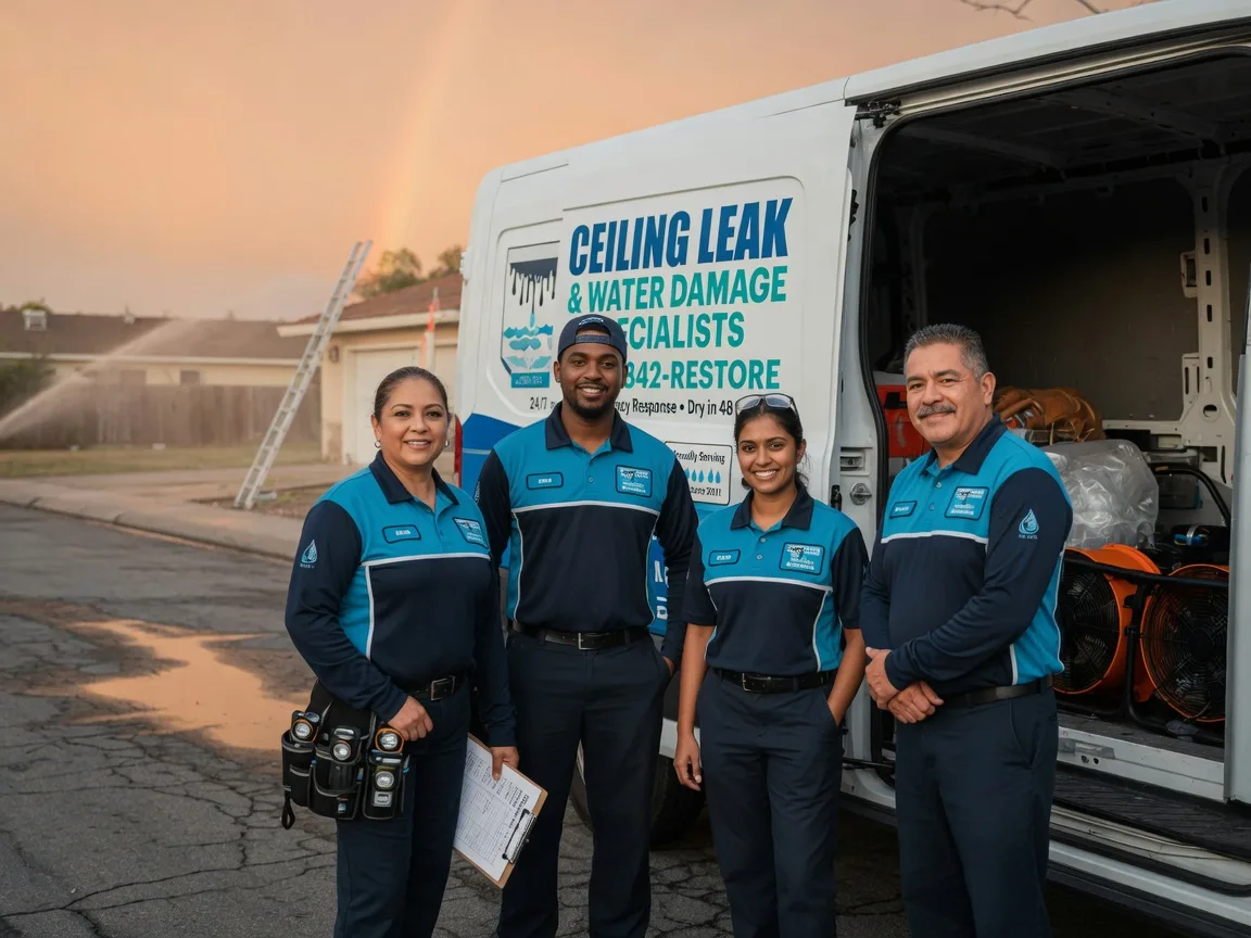 Ceiling Leak Cleanup company in West Danville, VT